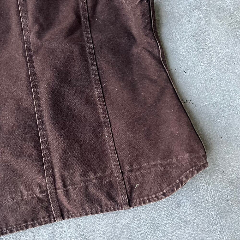 Vintage Y2K brown carhartt WOMENS work wear vest - Picture 7 of 8